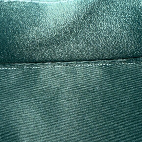 Laurel Shoulder Bag In Blocked Signature Maxi Signature Leather (Sage/Turquoise) - Picture 9 of 16